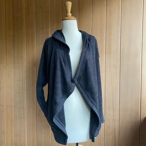 Navy Size Medium Athleta Wrap Sweatshirt